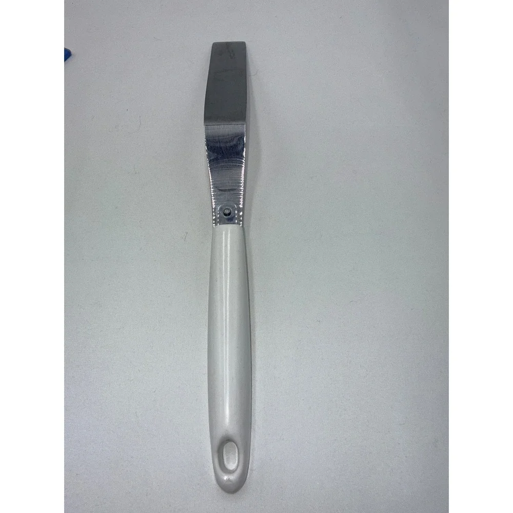 Vintage Icing Spatula White Retro Daisy Floral Offset Spreader